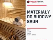 Materiały do budowy saun