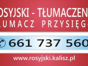 ROSYJSKI, UKRAIŃSKI - TŁUMACZENIA