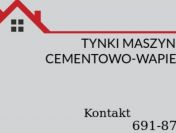 Tynki maszynowe cementowo-wapienne