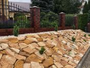 Kamień ozdobny dekoracyjny na murki oporowe skarpy