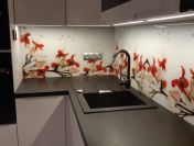 Panel szklany  do kuchni - z dowolną grafiką