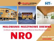 Malowanie maszynowe drewna NRO