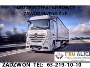 Ubezpieczenie na życie Kierowcy Zawodowego C+E