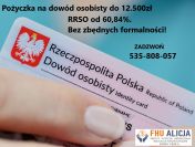 Pożyczka na Dowód !!!