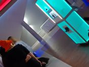 Fotobudka taniec w chmurach weselny audio telefon serce led