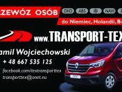 Przewóz osób Polska Niemcy Holandia Belgia, transport aut