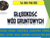 Sprawdzenie warunków geologicznych i budowlanych gruntu działki,