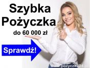 Szybka pożyczka do 60 tys. zł na raty - Kalisz