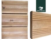 Deska tarasowa naturalna 27x145 deski tarasowe drewniane impregnowane