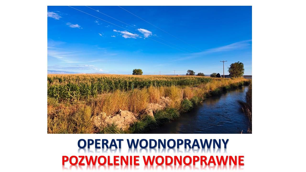 Pozwolenie wodnoprawne oczyszczalni do gruntu lub cieku, tel. 504-746-203,  - Zdjęcie 1
