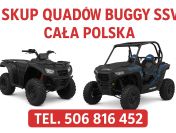 SKUP QUADÓW QUAD QUADY ATV BUGGY SSV -CAŁA POLSKA 24H/7