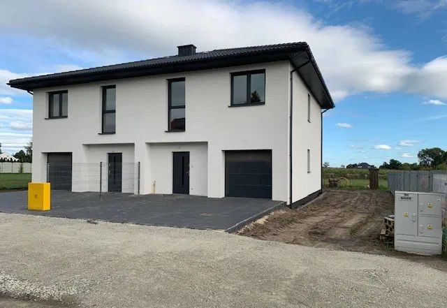 Nowoczesny dom w zabudowie bliźniaczej – osiedle Chmielnik, Kalisz Kalisz - Zdjęcie 1