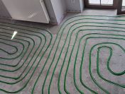 Frezowanie w betonie pod ogrzewanie podłogowe