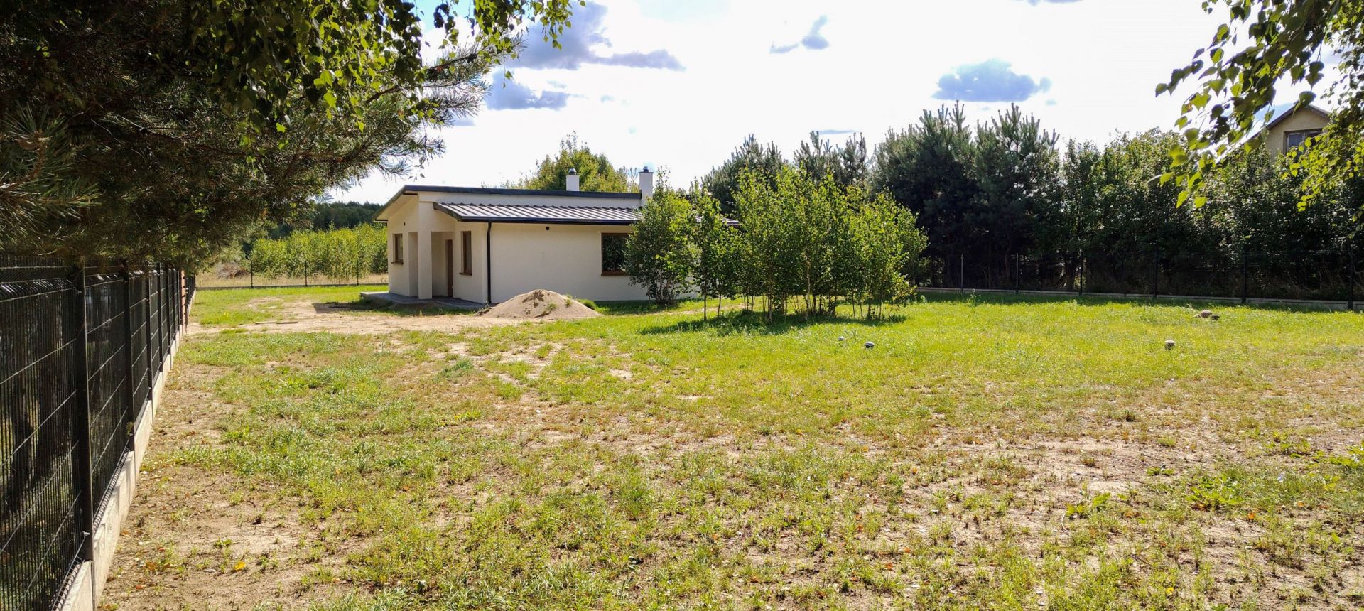 Nowy dom parterowy Jeziorsko, Glinno Kolonia, las Warta - Zdjęcie 1