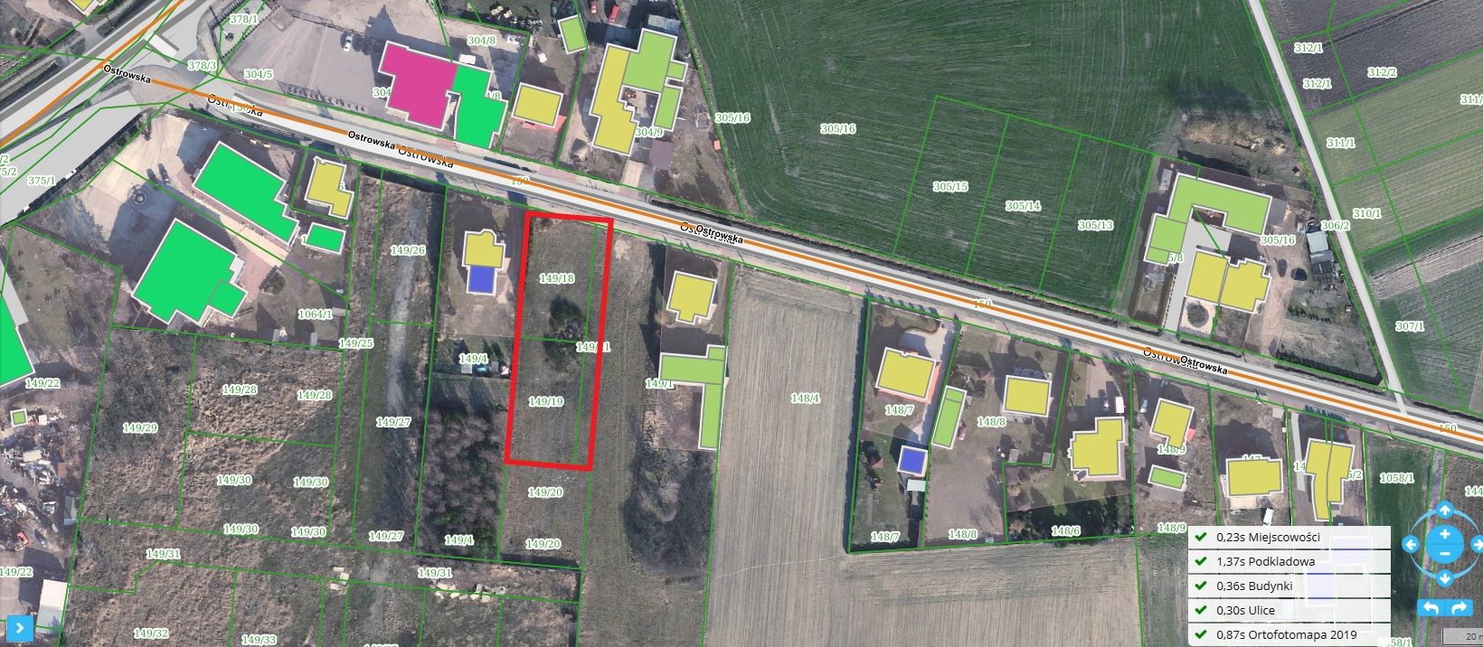 Działka budowlana o powierzchni 1765m2 na Planie–  Biskupice Ołoboczne Biskupice Ołoboczne - Zdjęcie 1