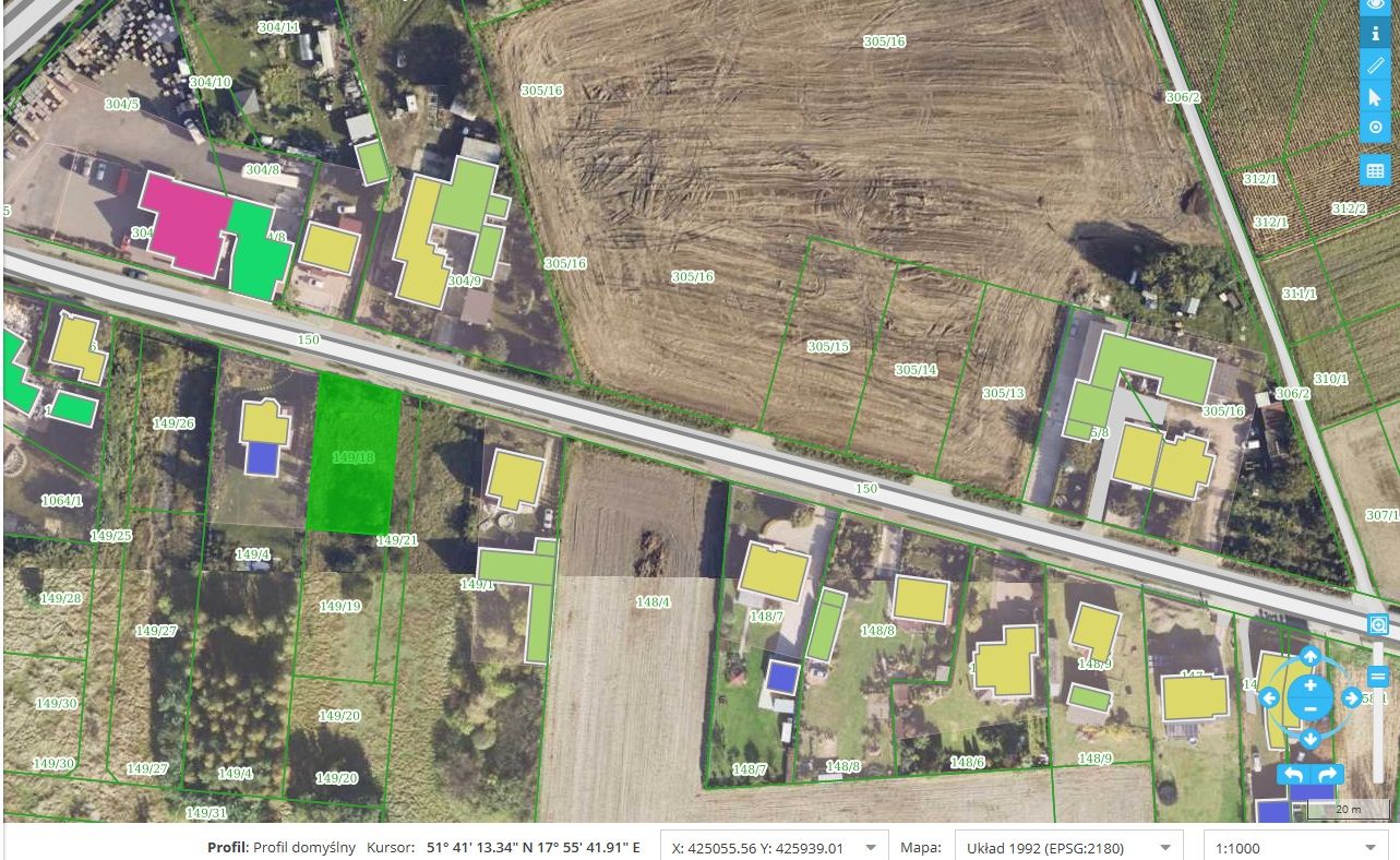 Działki na Planie miejscowym o pow.711m2 oraz 1054m2, Biskupice Ołoboczne Biskupice Ołoboczne - Zdjęcie 1
