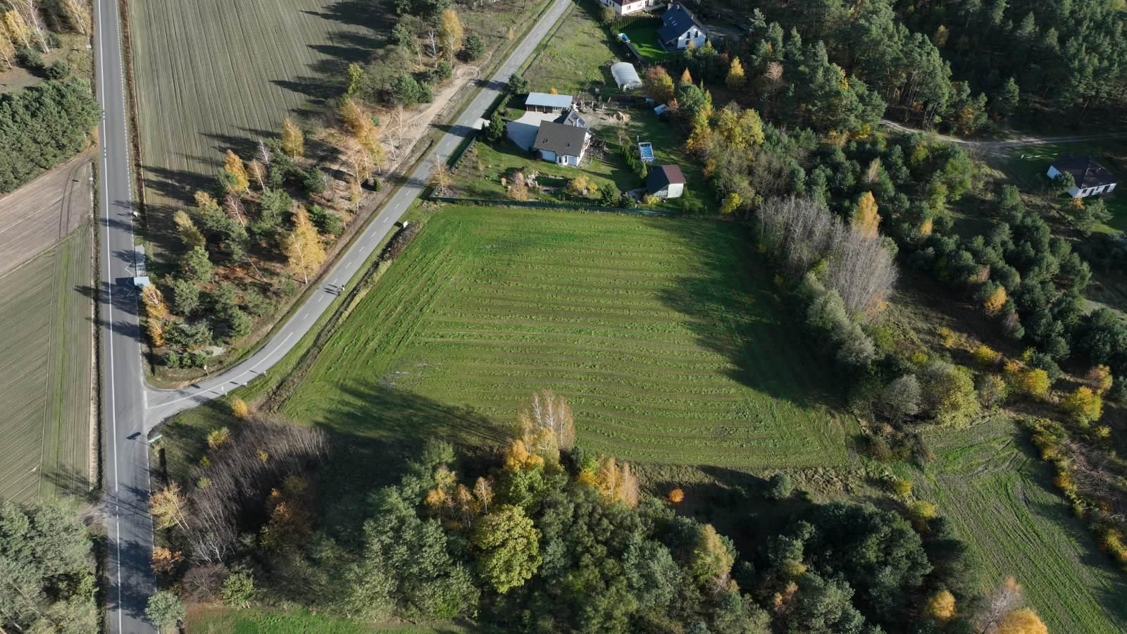 Działki budowlane o pow. 1100m2 do 1365m2, Przystajnia, gm. Brzeziny Przystajnia - Zdjęcie 1