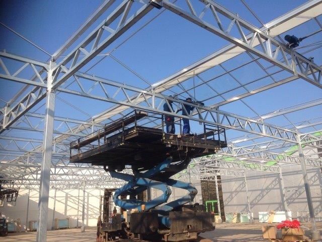 Praca przy montażu konstrukcji Kalisz - Zdjęcie 1