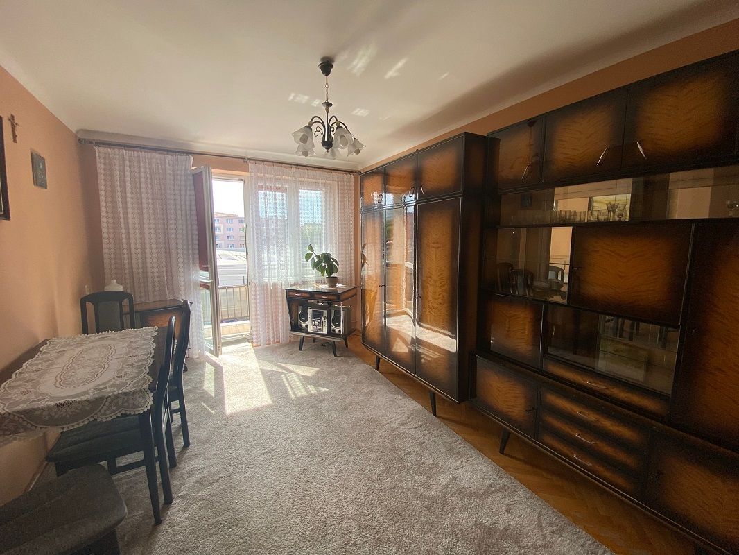 2 pokojowe mieszkanie, 34m2, balkon, III piętro, umeblowane, os. Kaliniec Kalisz - Zdjęcie 1