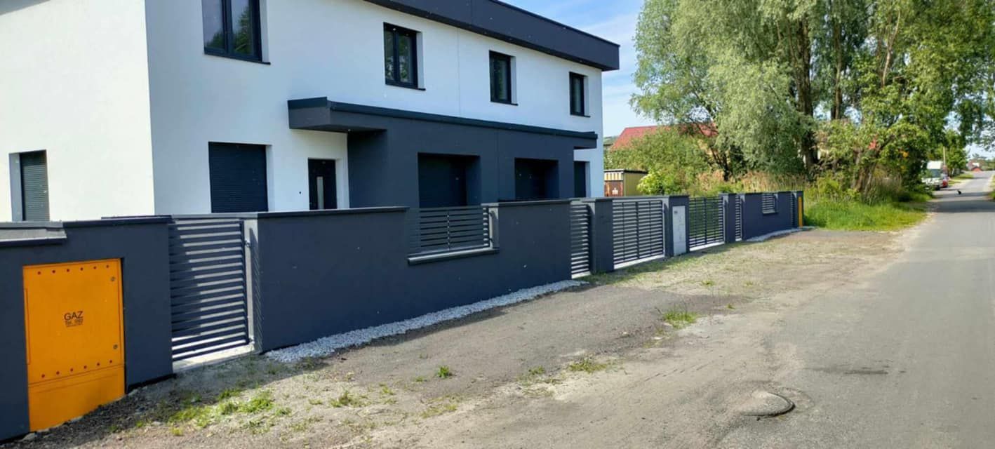 Dom w zabud. bliźniaczej o pow. 111 m2, działka 255m2, stan deweloperski, Kalisz Kalisz - Zdjęcie 1
