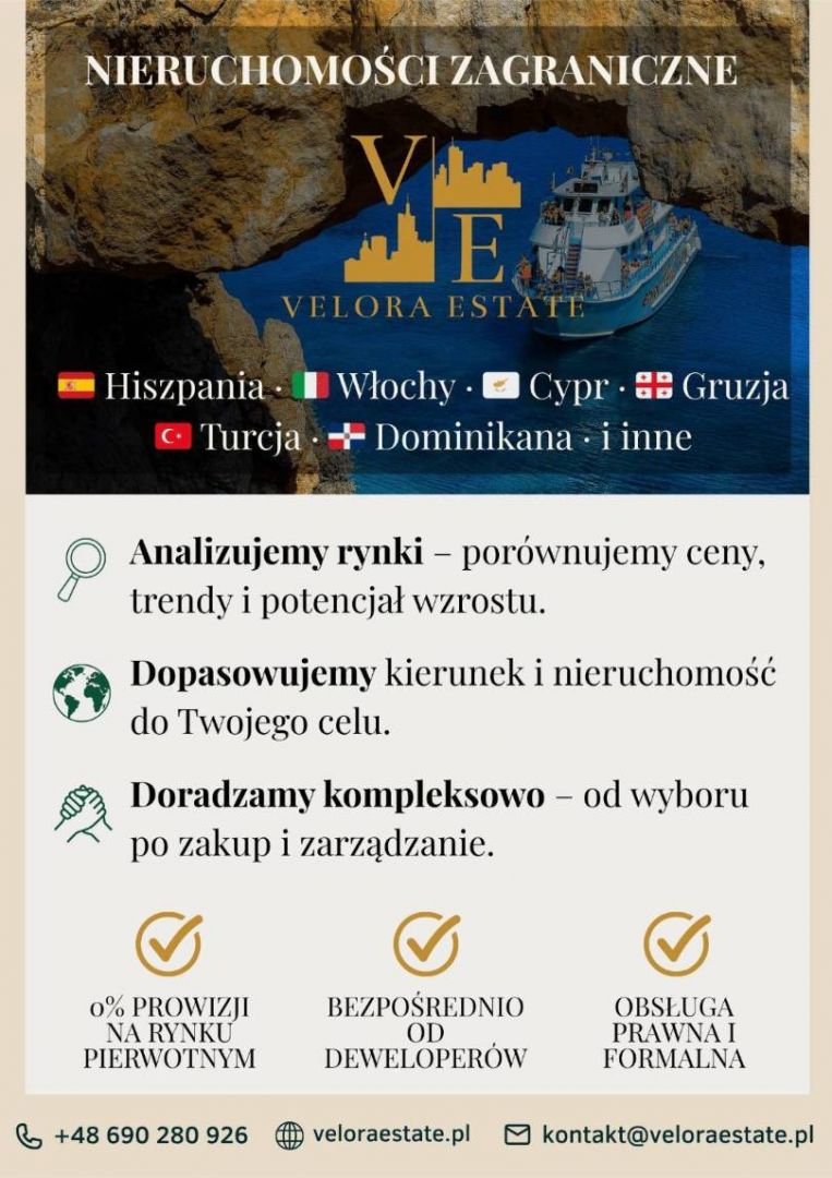 Nieruchomości za granicą - bez prowizji, zakup od dewelopera Warszawa - Zdjęcie 1