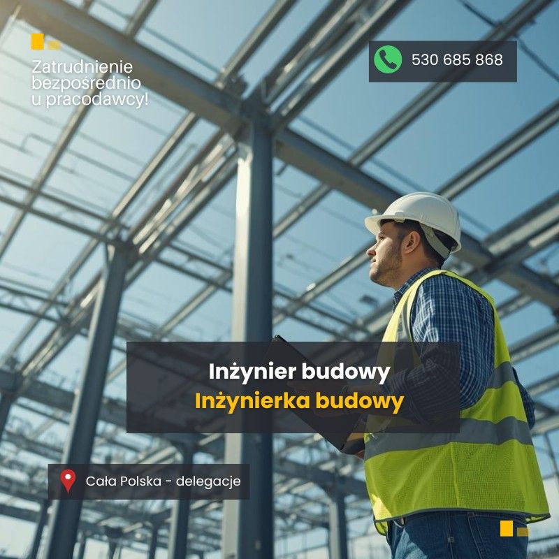 Inżynier Budowy / Inżynierka Budowy Kalisz - Zdjęcie 1