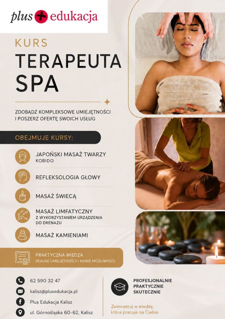 kurs Terapeuta SPA Kalisz - Zdjęcie 1