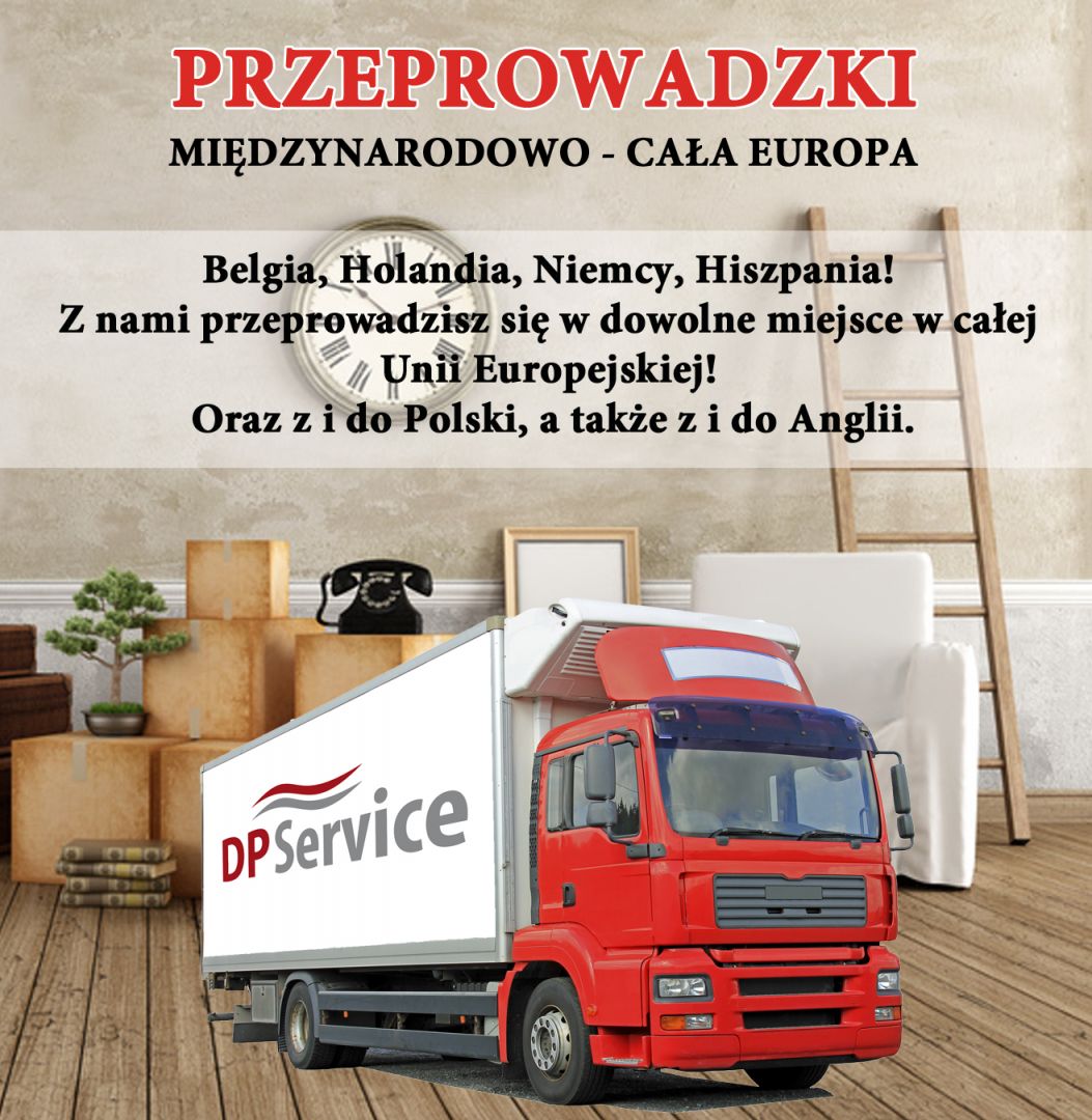 Międzynarodowe przeprowadzki, transport towarowy Kalisz - Zdjęcie 1