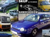 SKUP SAMOCHODÓW następujacych marek: