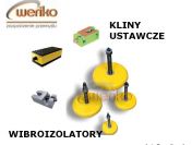 ** Kliny ustawcze / wibroizolatory do maszyn ***